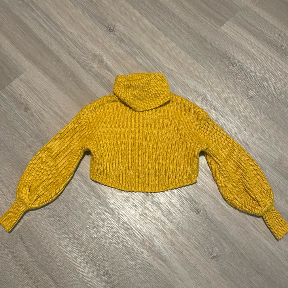 Urban Outfitters Cropped Turtleneck Sweater